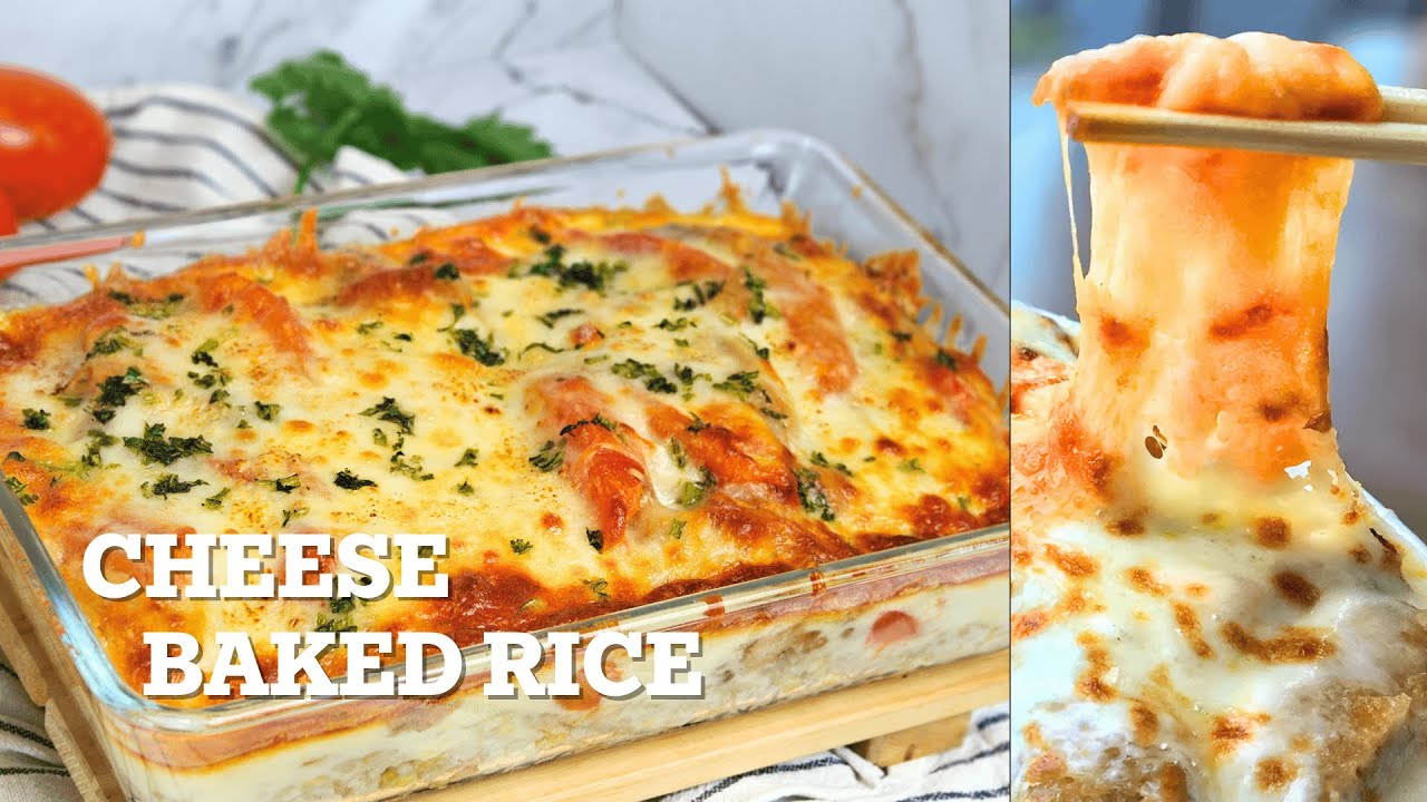 Nasi Panggang Keju Ala Resto Hongkong | Hongkong Cheese Baked Rice