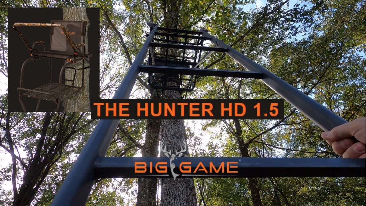 РАСПАКОВКА И ОБЗОР Подставка на дереве Big Game Hunter HD 1.5 | КАК УСТАНОВИТЬ подставку для дерева самостоятельно