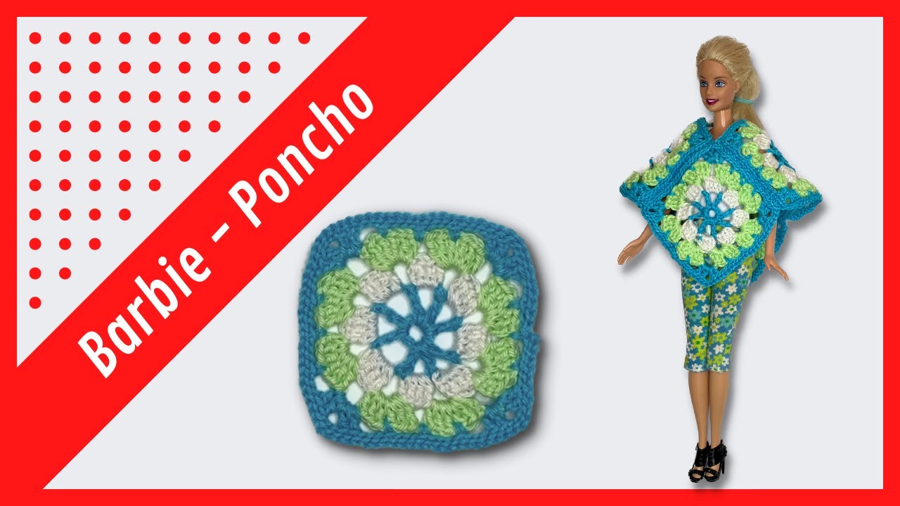 Haakpatroon - Barbie - Poncho
