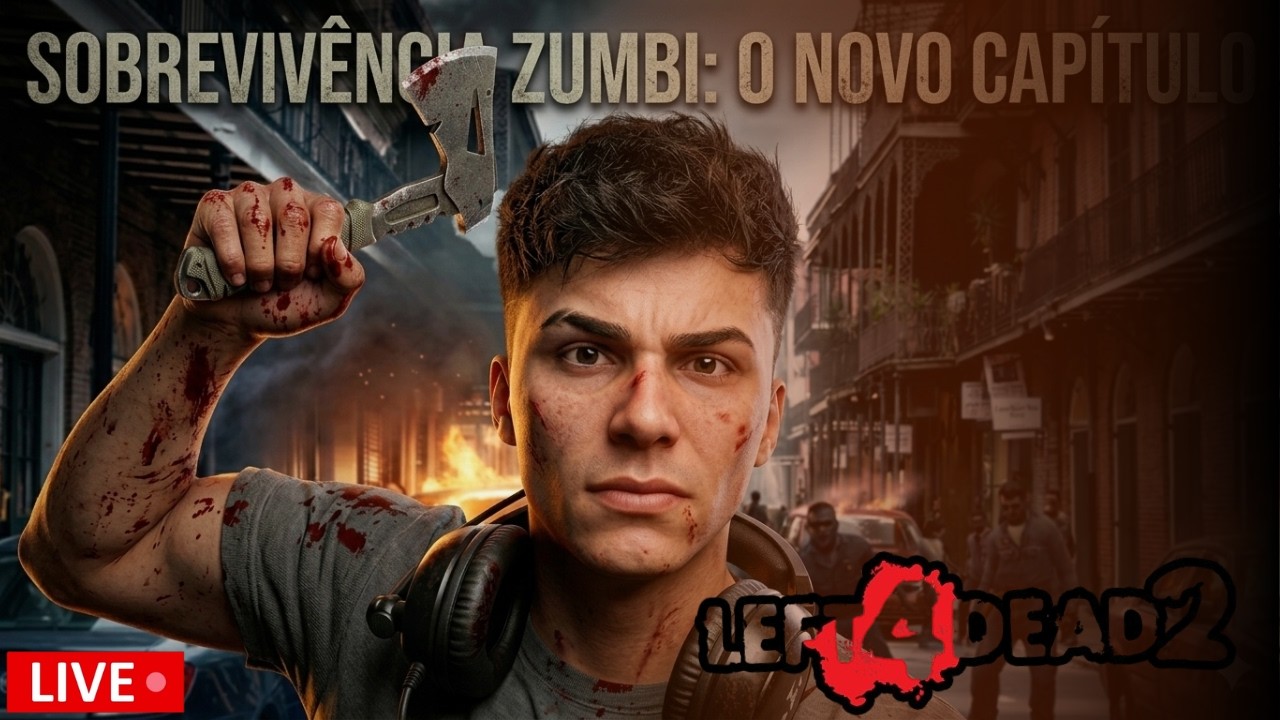 LIVE ONNNN! JOGANDO LEFT 4 DEAD E BATENDO UM PAPO COM VCS, LIVEZINHA DA MADRUGA, SÓ COLA!!!!