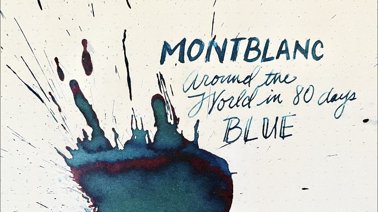 Montblanc Around the World in 80 Days Blue - Ink Spotlight