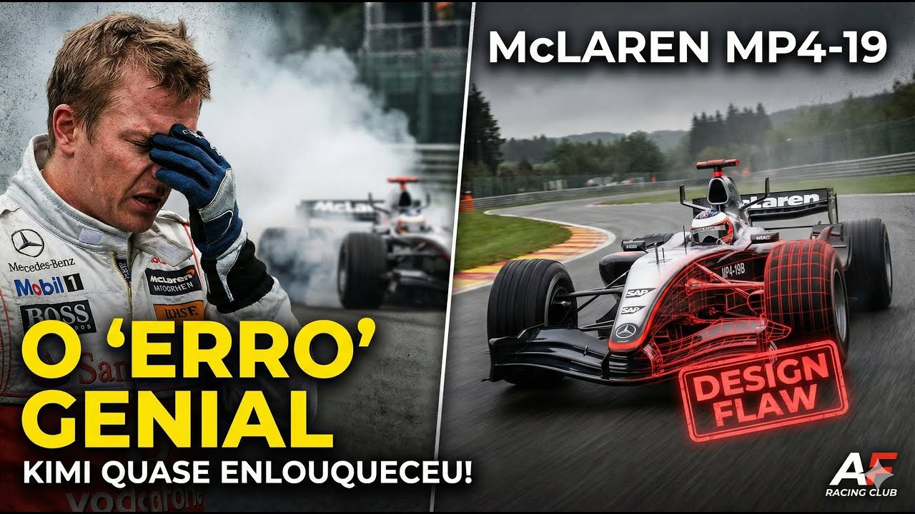 Quando a Aerodinâmica Matou a Mecânica: O Desastre e a Redenção do McLaren MP4-19