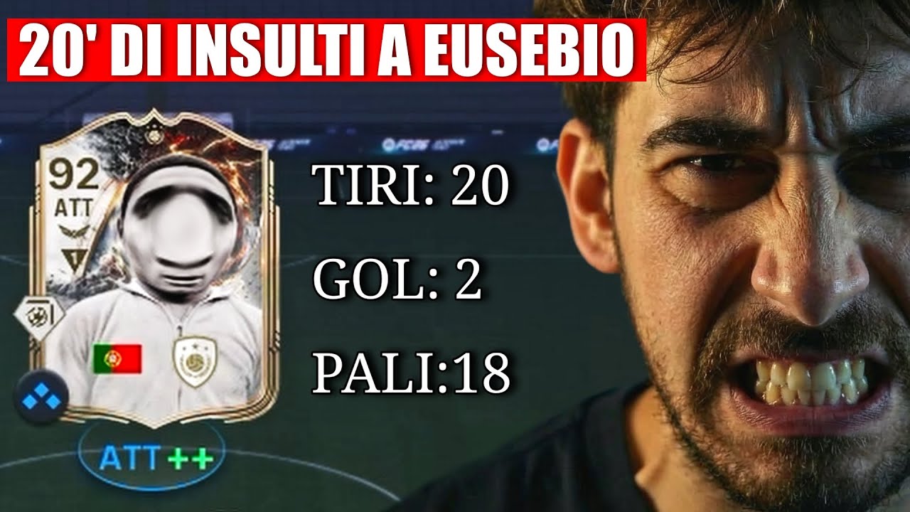 21 MINUTI di INSULTI AD EUSEBIO che MI PRENDE SOLO PALI in WL.