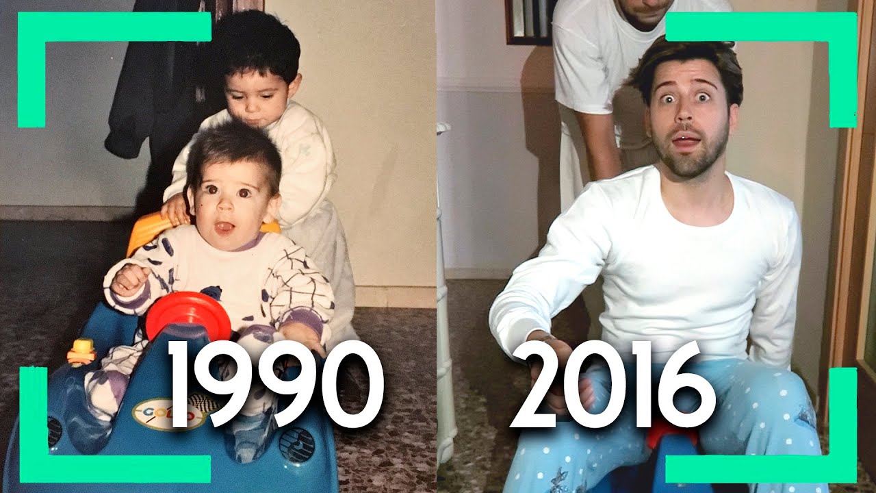 RECREANDO FOTOS DE LA INFANCIA | Uy Albert!