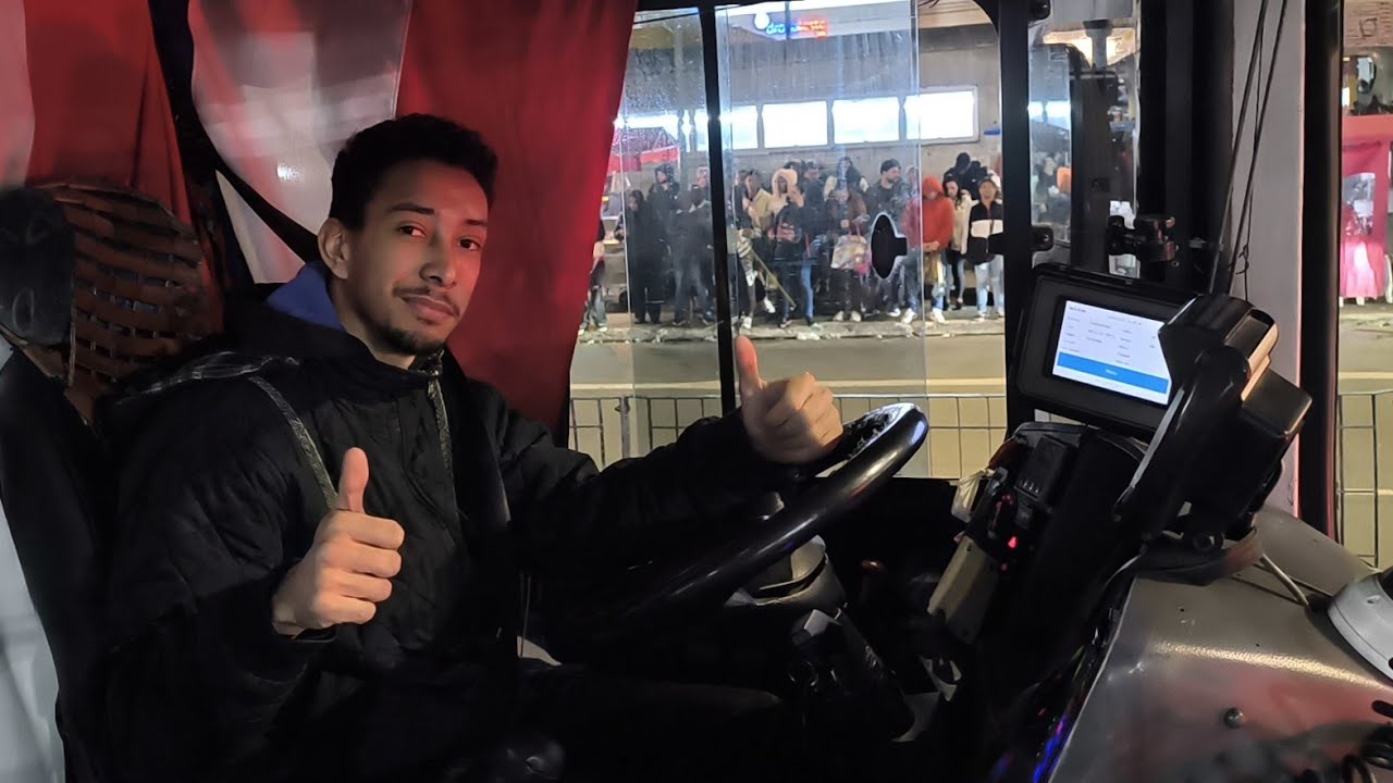 FUI PARA GUAIANASES CONFERIR  a ROTINA do MOTORISTA VICTOR | L4053/10 CPTM-GUAIANASES | TRANSUNIÃO