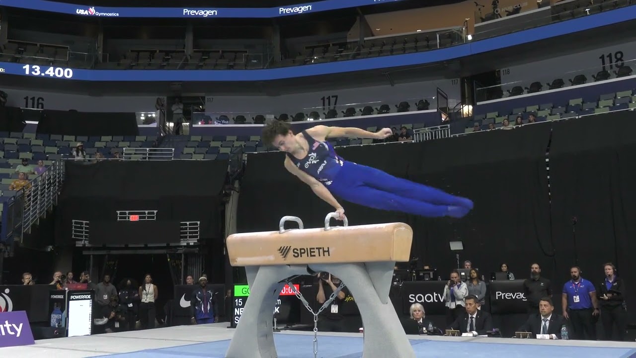 Stephen Nedoroscik  - Pommel Horse -  2025 Xfinity U.S. Championships -  Senior Men Day 1