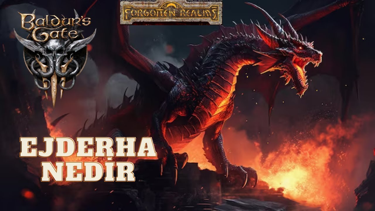 Ejderha Nedir(Dragon) Dnd Baldurs Gate 3