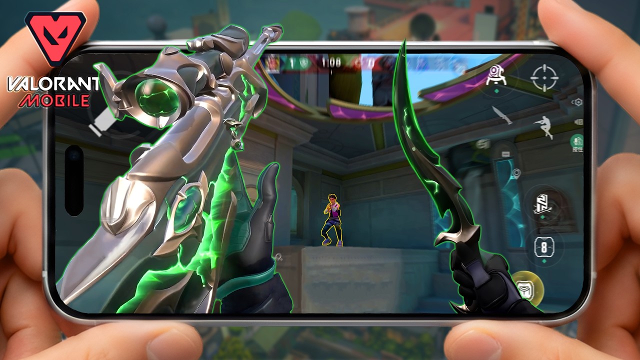 SNIPING Makes VALORANT MOBILE Too EZ | 120 FPS Gameplay