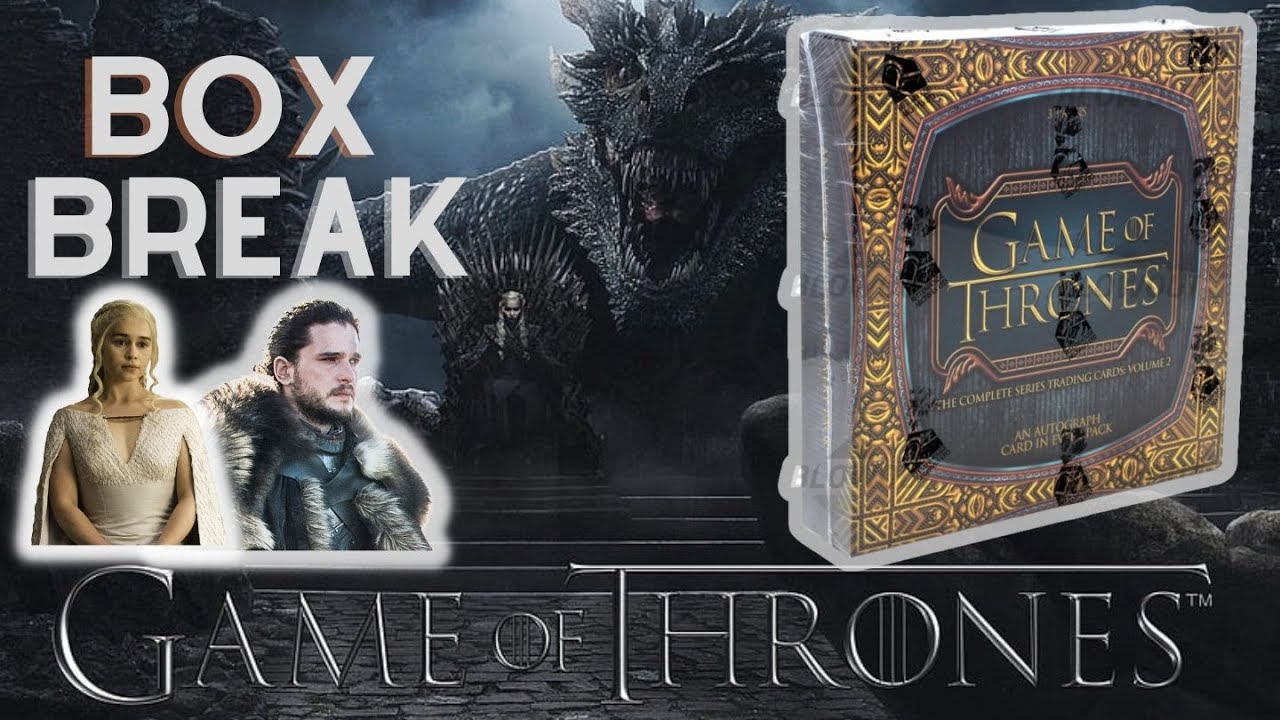 3x Autogramm - 2022 Rittenhouse Game of Thrones Complete Series Trading Cards | Hobby Box Opening
