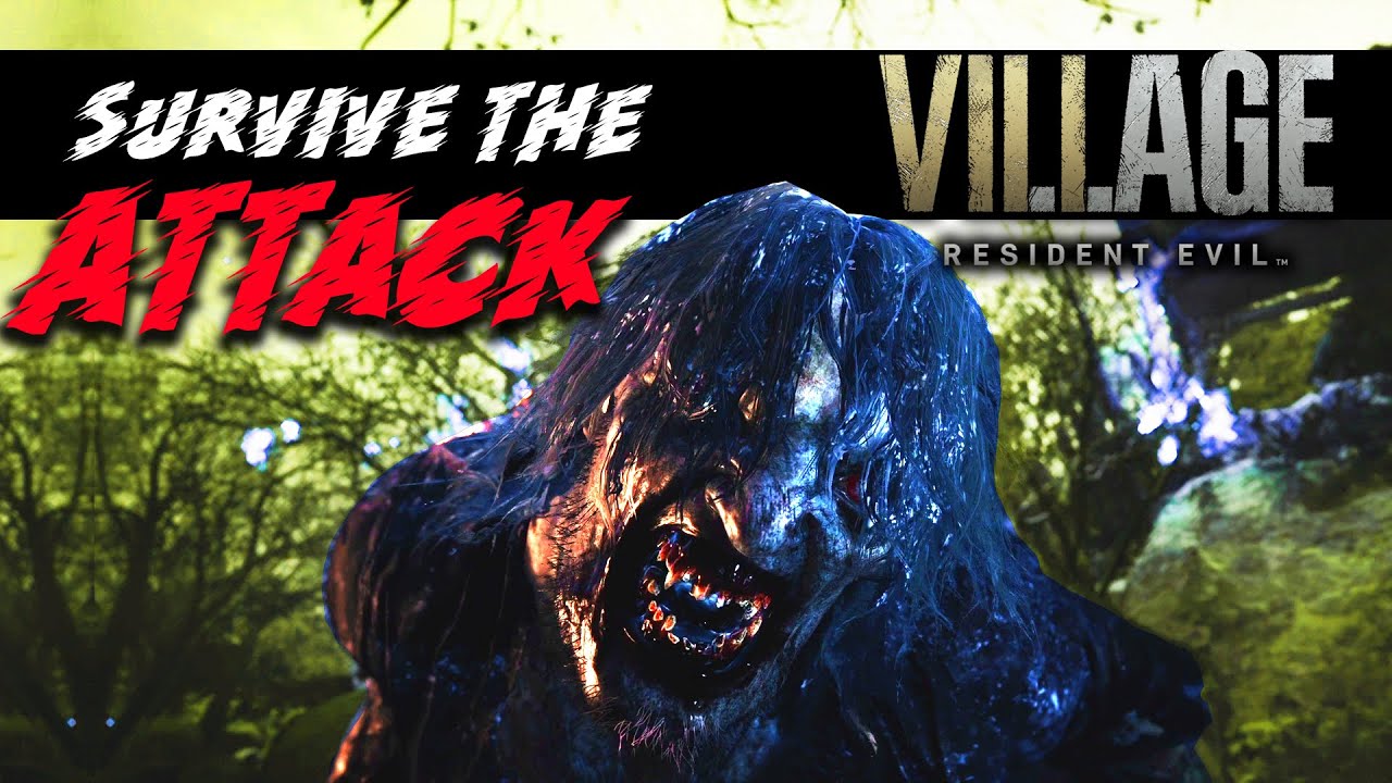 Resident Evil 8 Village: Survive the Attack Easy, No Damage, No Ammo