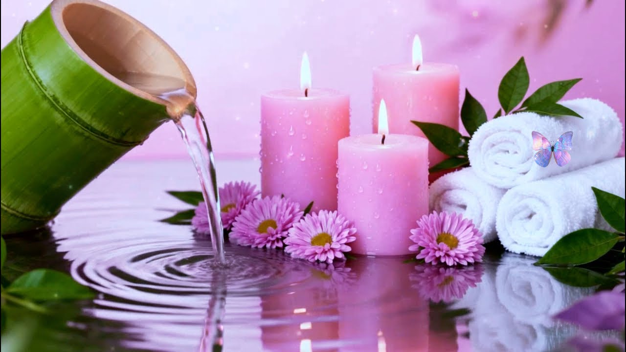 Powerful Deep Sleep Music 🌙 Spa Piano and Water Flow for Healing Relaxation and Meditation