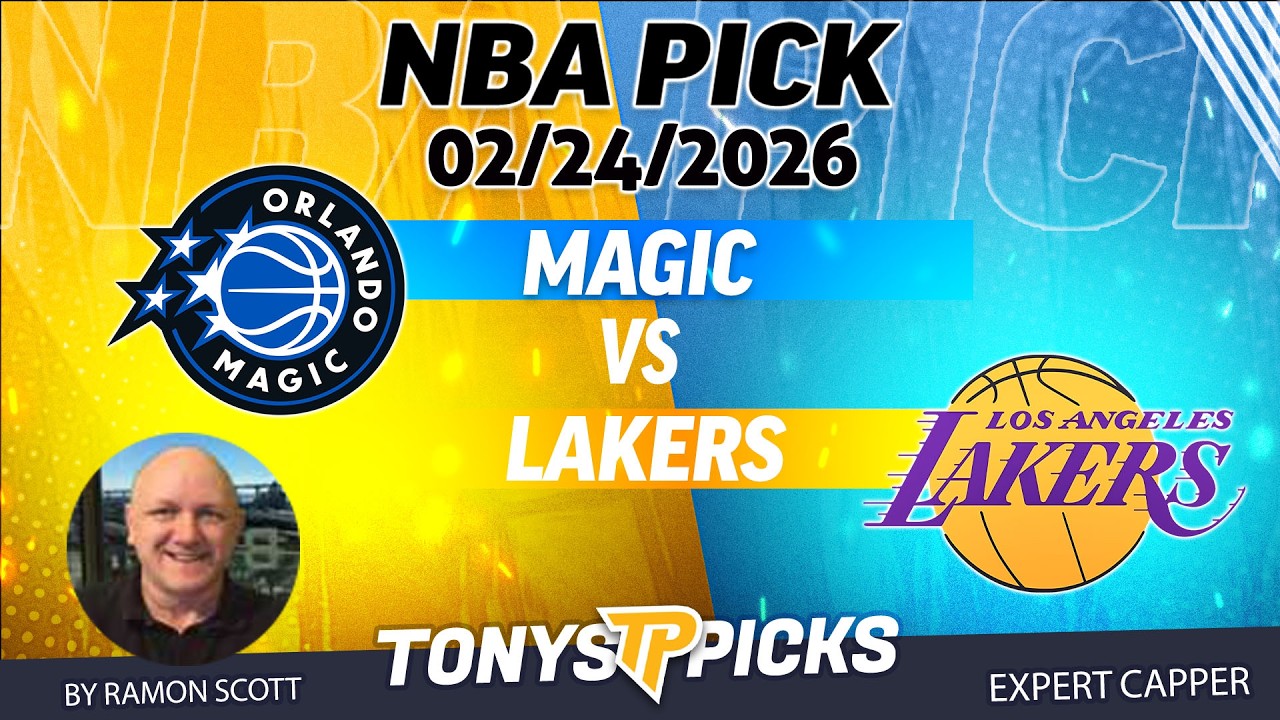 Magic vs. Lakers NBA Betting Odds & Picks, 2/24/26 | Night Moves Show