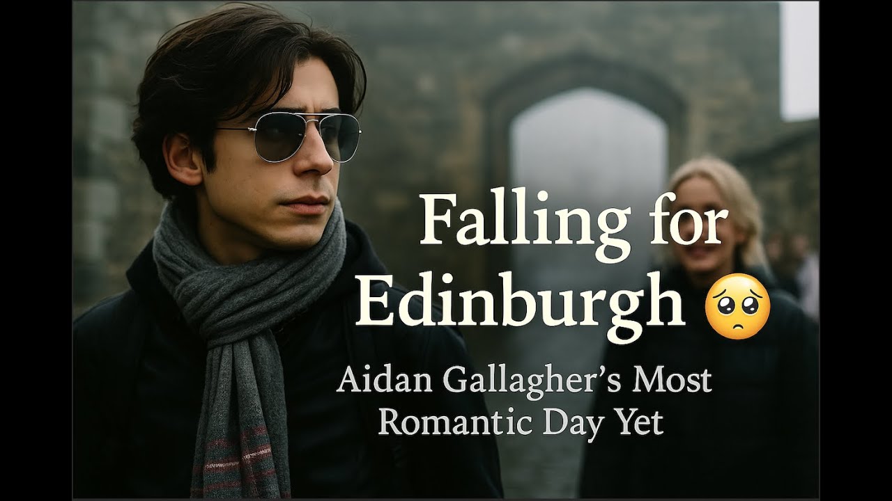 Falling for Edinburgh 🥺 Aidan Gallagher’s Most Romantic Day Yet - Part 2