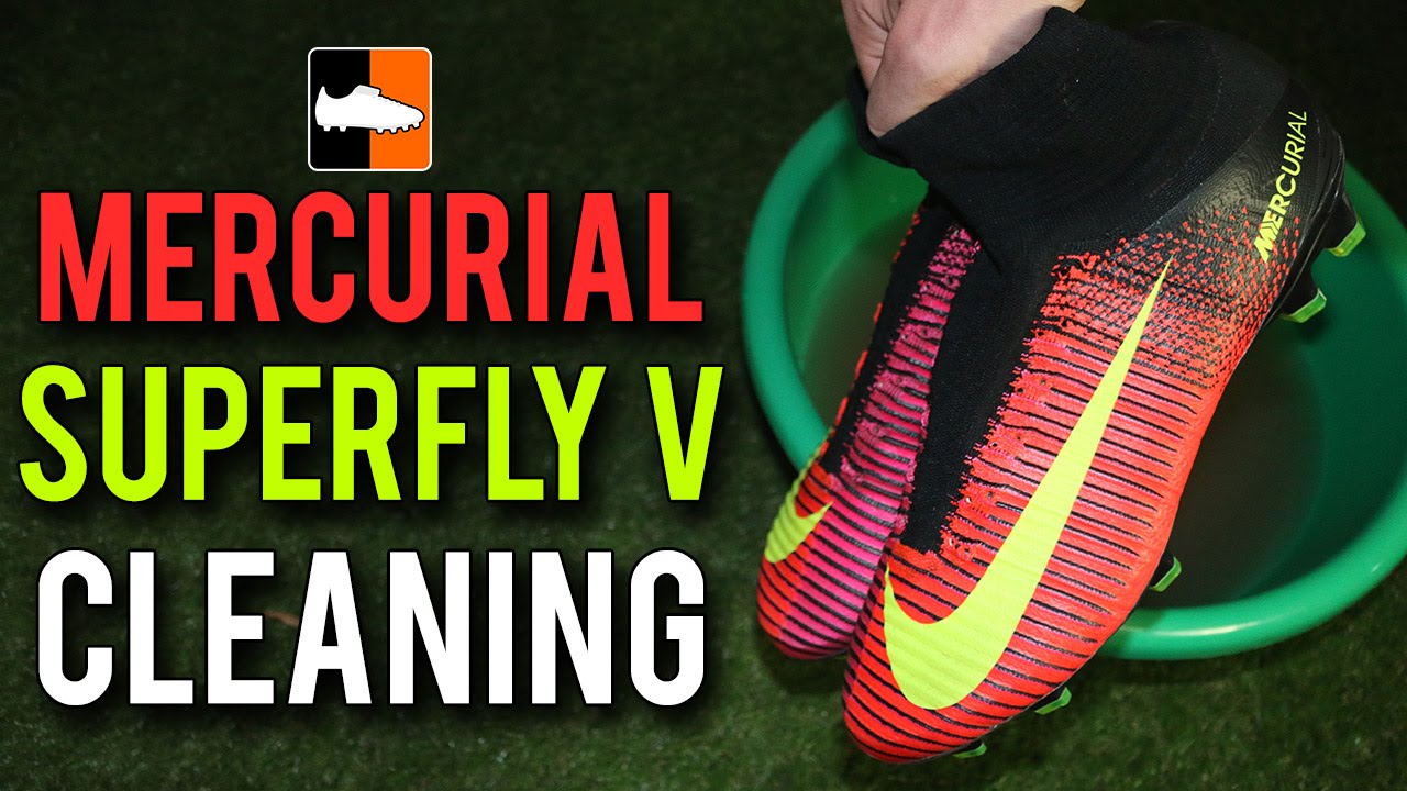 How to clean Nike Superfly V Football Boots | Ronaldo Mercurial 5 Soccer Cleats
