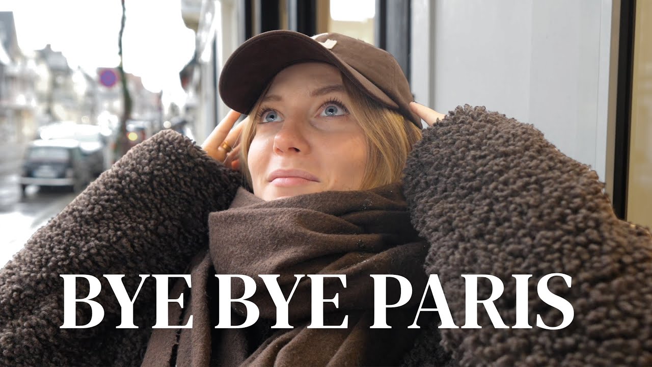 JE (RE)QUITTE PARIS (DAILY VLOG 26)