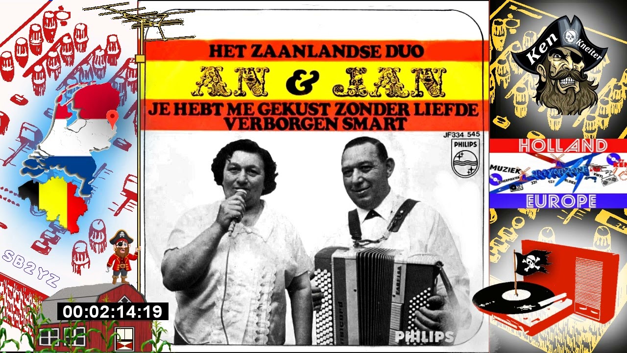 Verborgen Smart - Het Zaanlandse Duo An en Jan - 1968 - Piratenmuziek