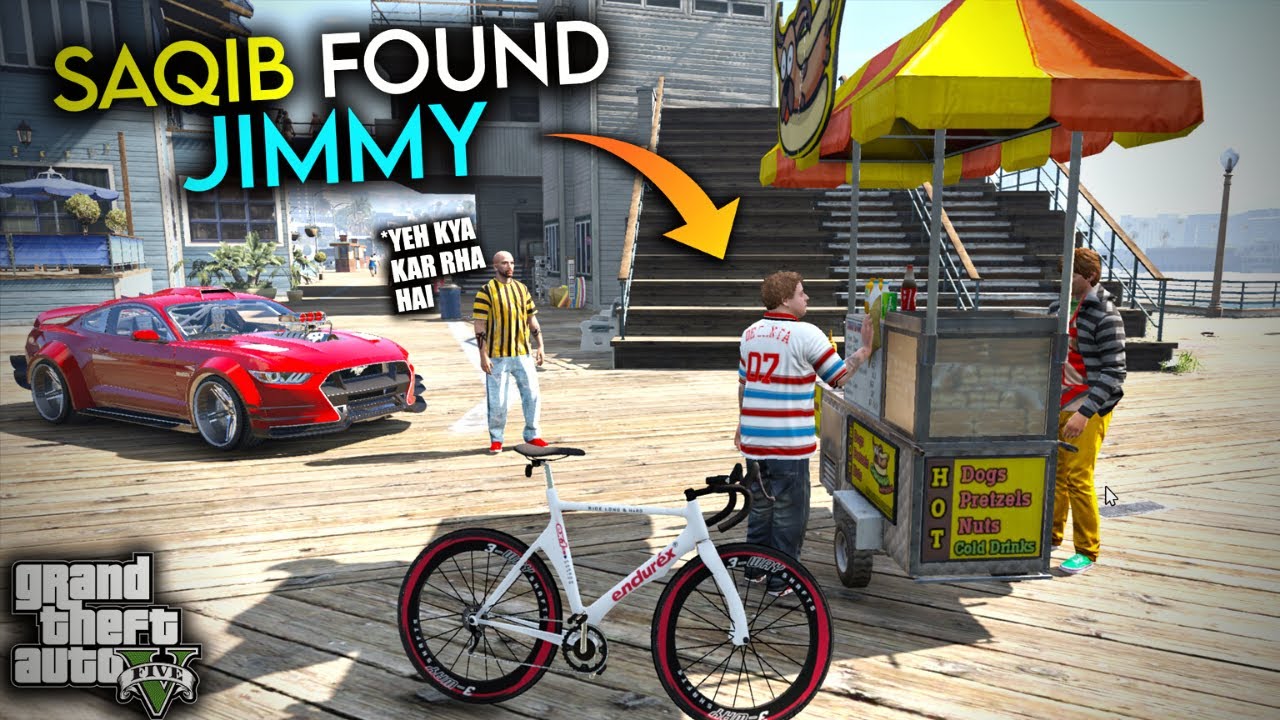 97 - SAQIB FOUND JIMMY | Ep #131 | Rich Life Series | GTA 5 MODS - Urdu