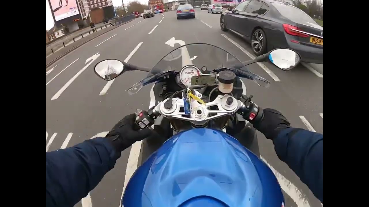 BMW S1000 RR 2018   | POV 4K IN THE STREETS OF LONDON- THIS WAS  2018