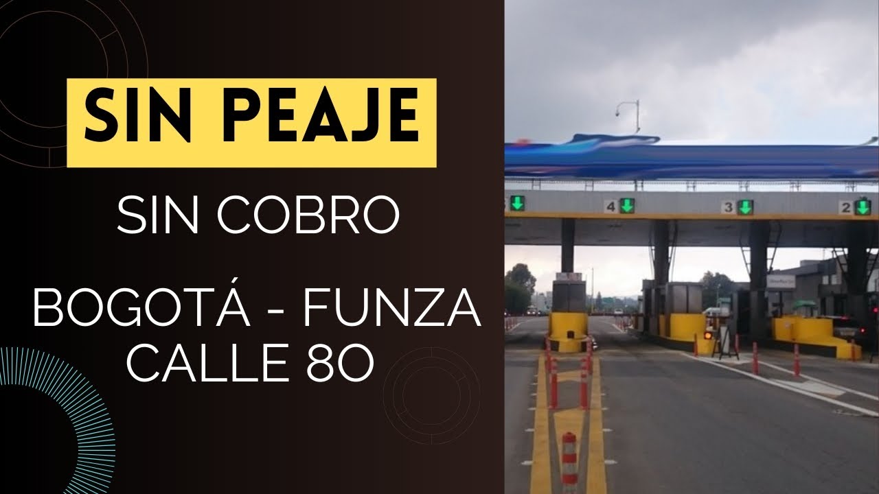 BOGOTÁ - FUNZA SIN PEAJE - PISTAS AEROPUERTO EL DORADO // HD