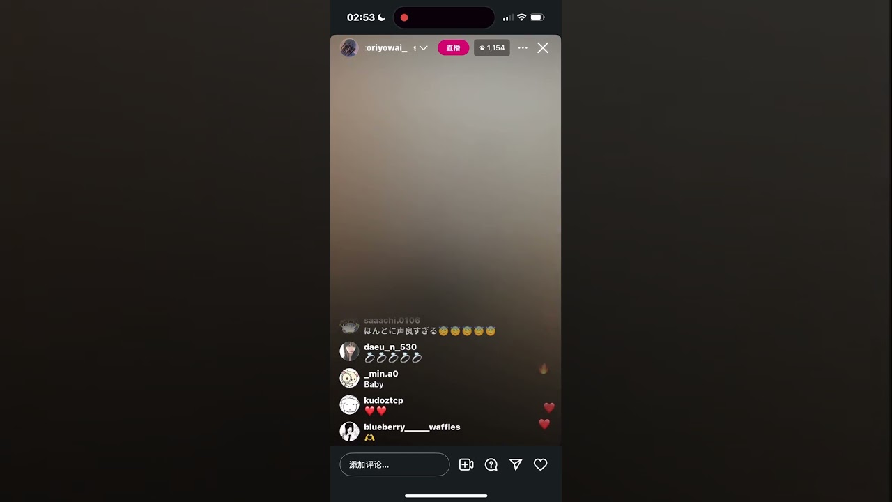 natori live 09.01.2026 [Instagram]