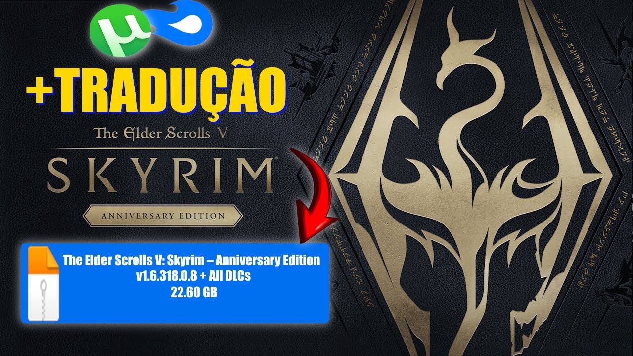 THE ELDER SCROLLS V: SKYRIM ✔ TRADU&Ccedil;&Atilde;O +DLCs no PC ATUALIZADO 2025!