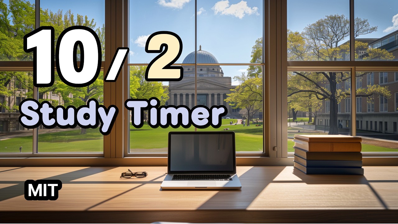 10/2 x4 Pomodoro Study Timer | MIT