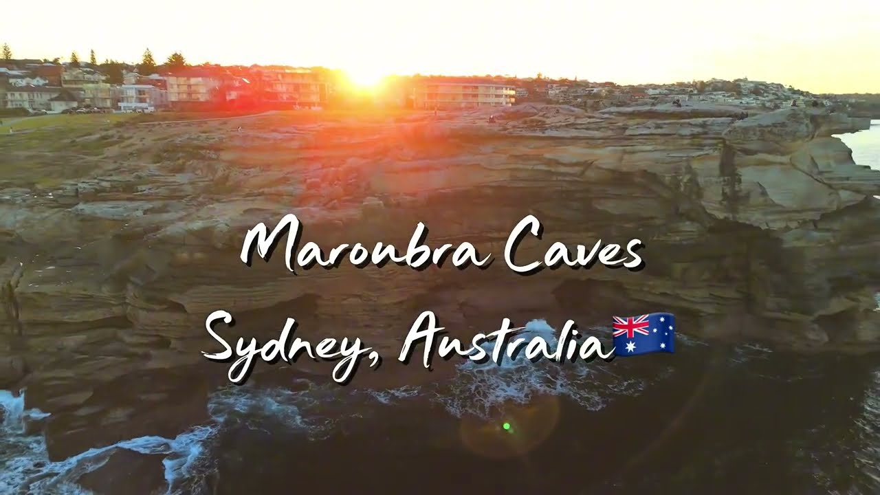 Maroubra Beach & Caves | Hidden Sydney Coastline in 4K Drone