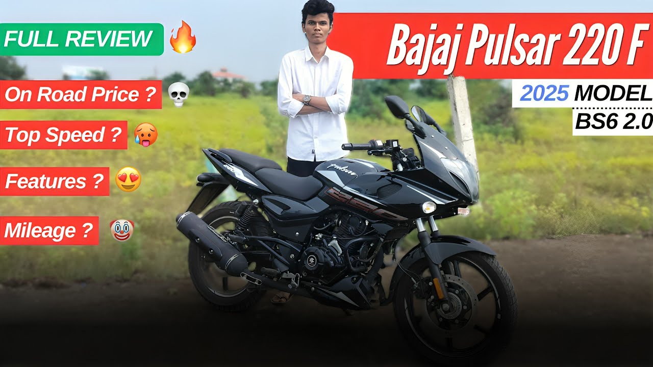 Bajaj Pulsar 220 F - The OG Beast Returns | Review, Mileage &  Features | SK Vlogs