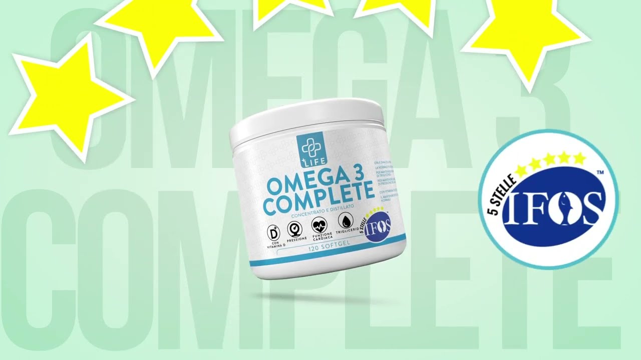 *LIFE Omega 3 Complete - 5 Stelle IFOS