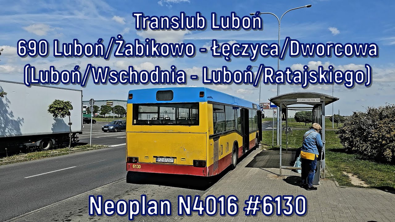 Translub Luboń - Neoplan N4016 #6130, linia 690