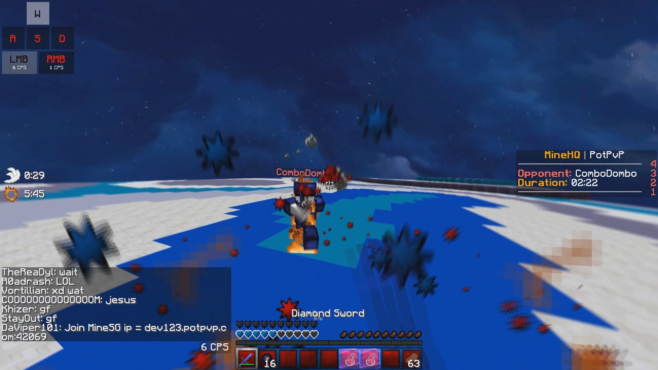 PotPvP | Acrolect vs ComboDombo & New Render Settings!