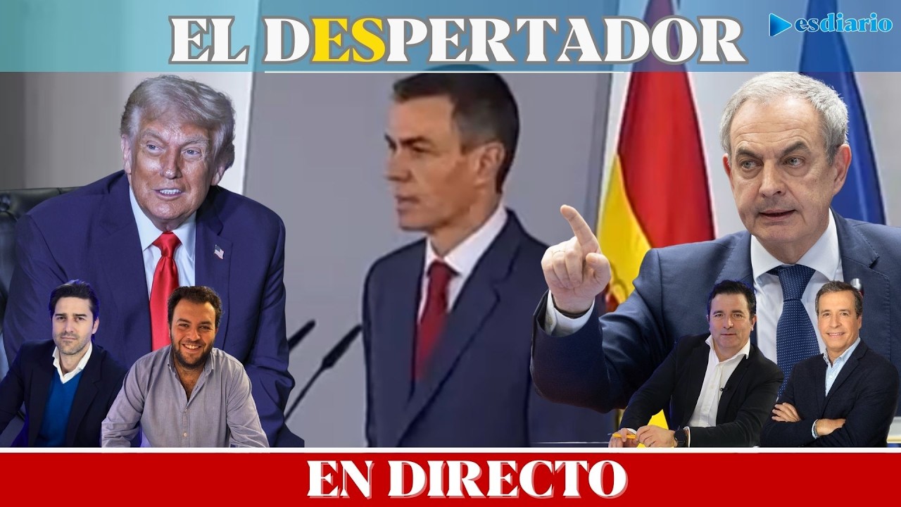 🔴 DIRECTO | Sánchez desempolva el no a la guerra pero no se atreve a contestar directamente a Trump
