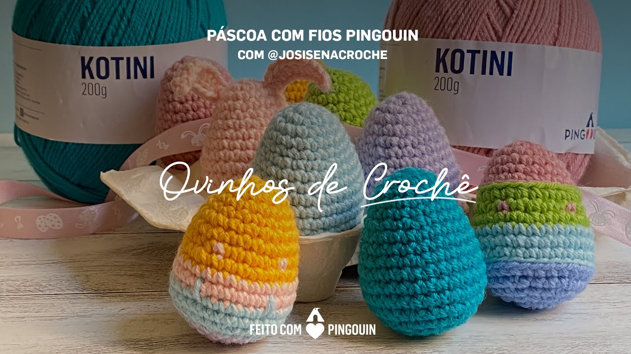 🐇“Ovinhos de crochê”🐇