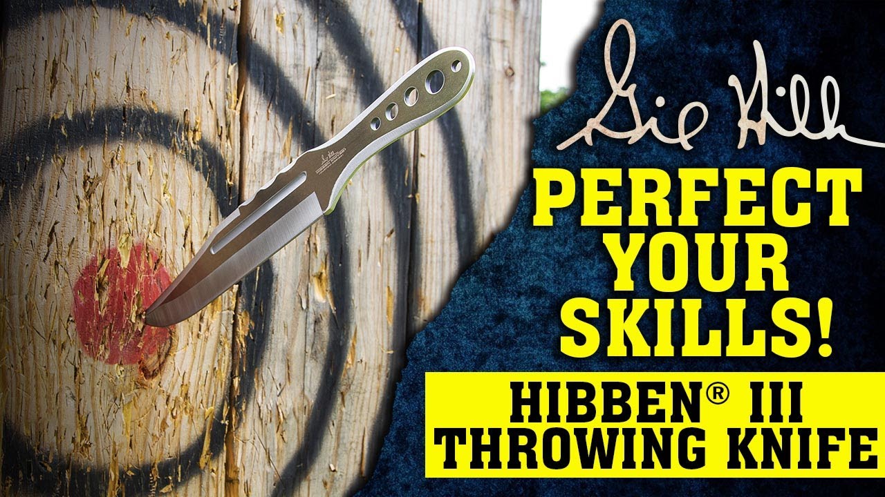 Throw Like A Pro - Hibben III Throwing Knife