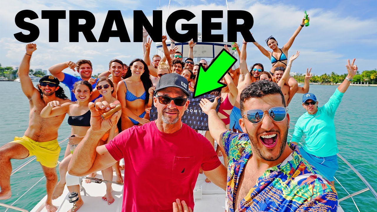 Asking Billionaires to Throw a Party on their Yachts!!