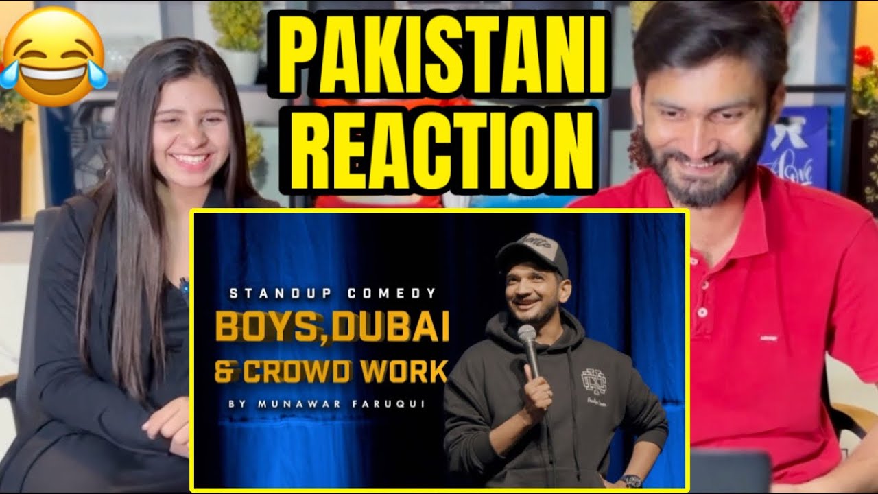 Boys , Dubai & Crowd Work Stand-Up Comedy By Munawar Faruqui | Pakistani Hilarious Reaction