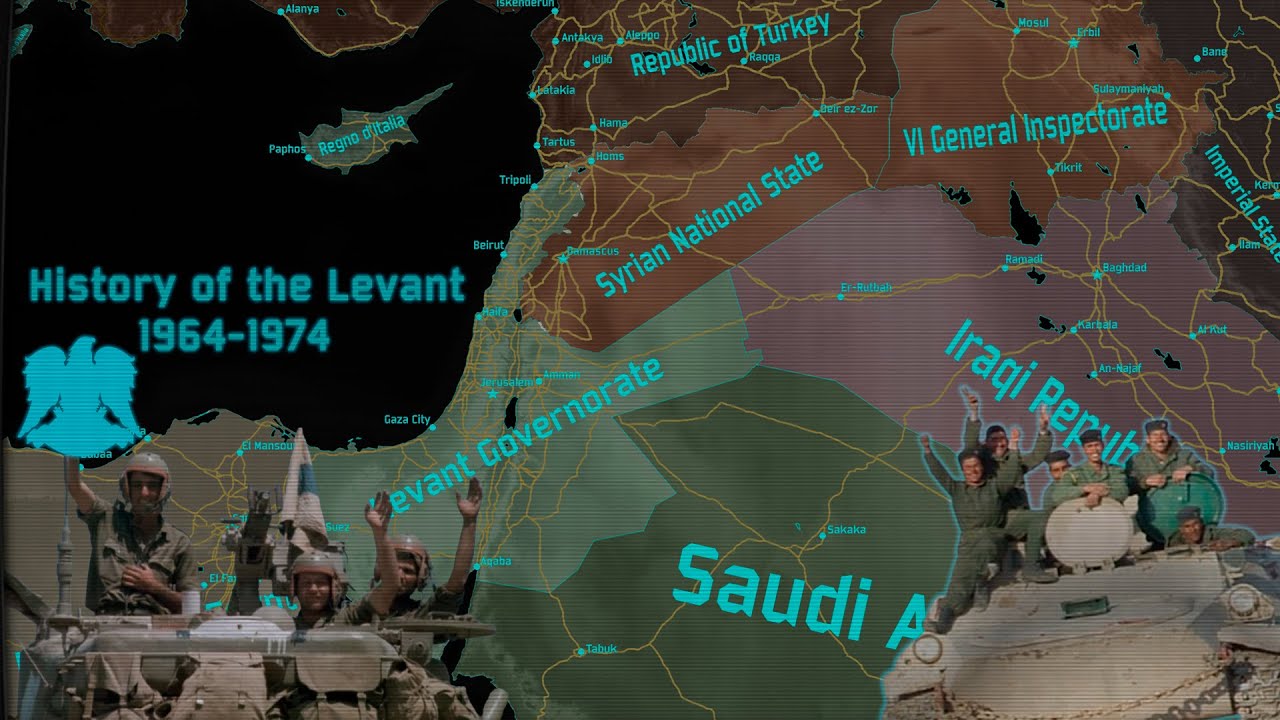 TNO Mapping - History of the Levant (1964-1974)
