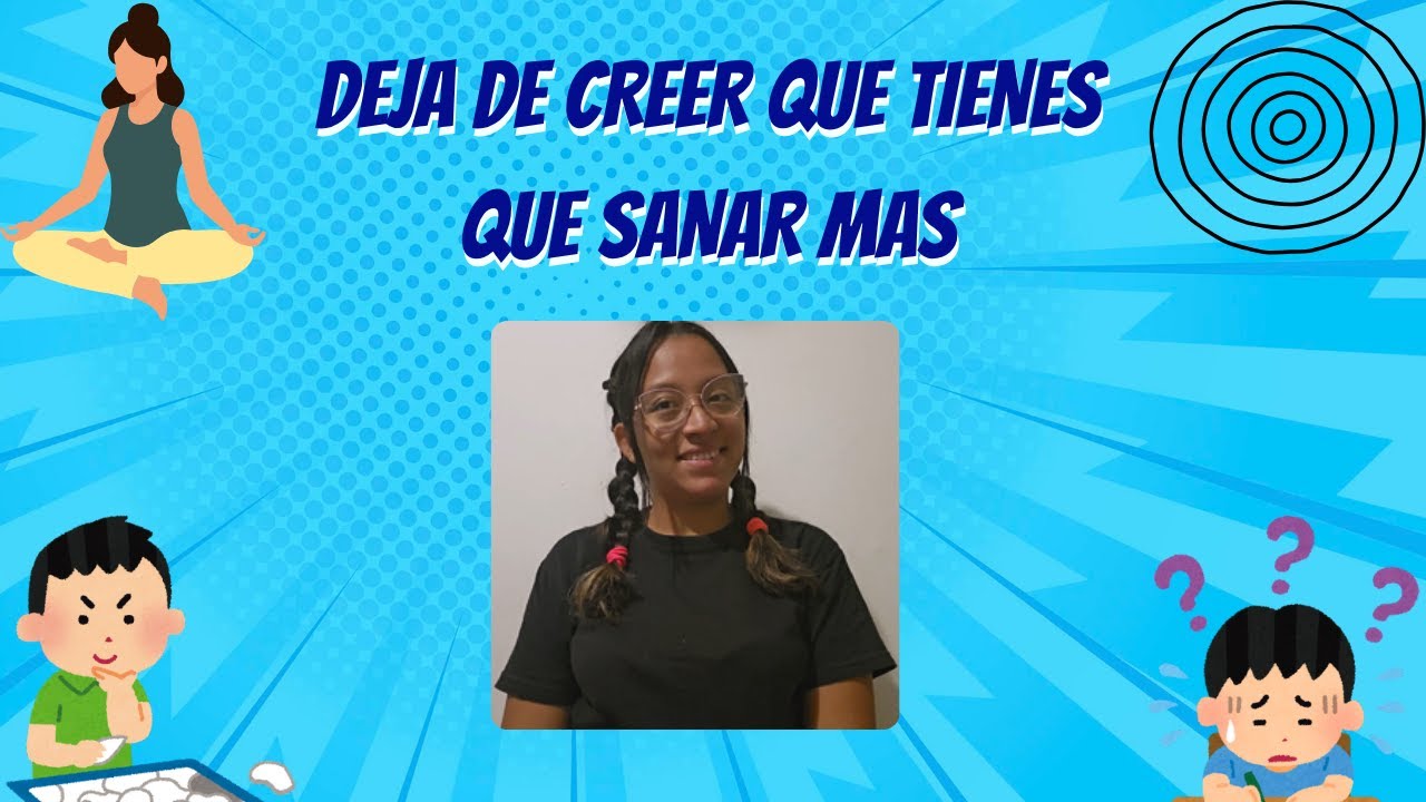Deja de creer que tienes que sanar mas 😵‍💫😌