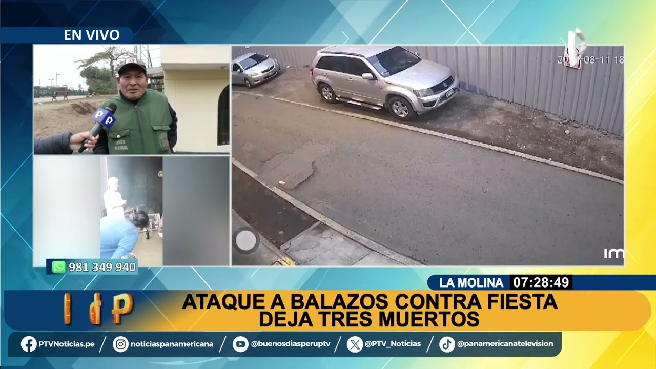 La Molina: ataque a balazos contra fiesta deja varios muertos y heridos