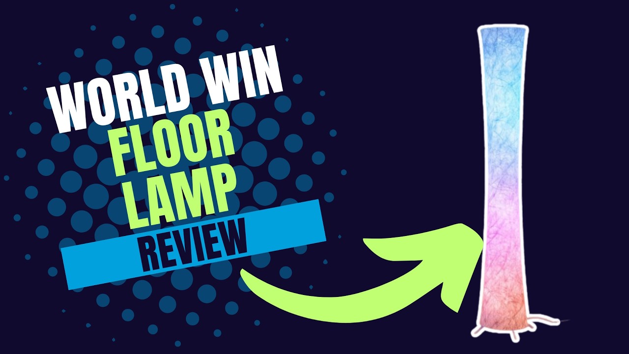World Win Floor Lamp. TONS OF COLORS + FUN FOR ANY ROOM!
