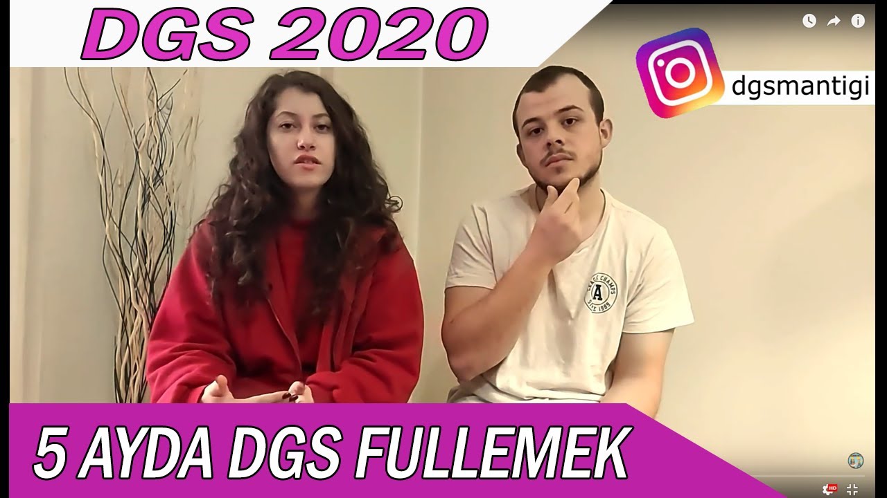 DGS 2020'ye 5 Ay Kala Nasıl Çalışmalıyım? // DERS PROGRAMI // SIFIRDAN DGS KAZANMAK