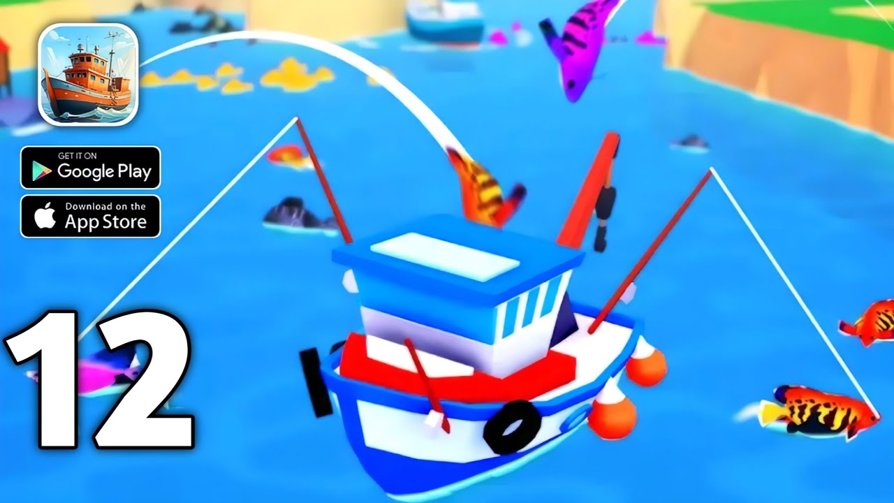 Idle Fish 2 Fishing Tycoon Gameplay |  Mobile And Android Game 2024 ▶️ Fish Mobile Game