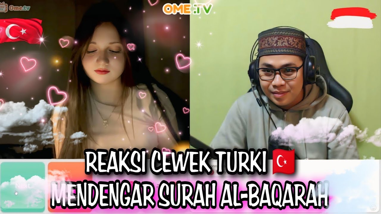 LANGSUNG TERSENYUM DI AYAT TERAKHIR ‼️|| CEWEK TURKI INI 🇹🇷 TERNYATA 😱 ??? - OME.TV INTERNATIONAL 