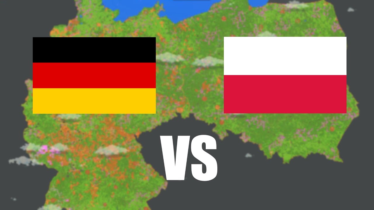 Germany VS Poland - WorldBox Timelapse