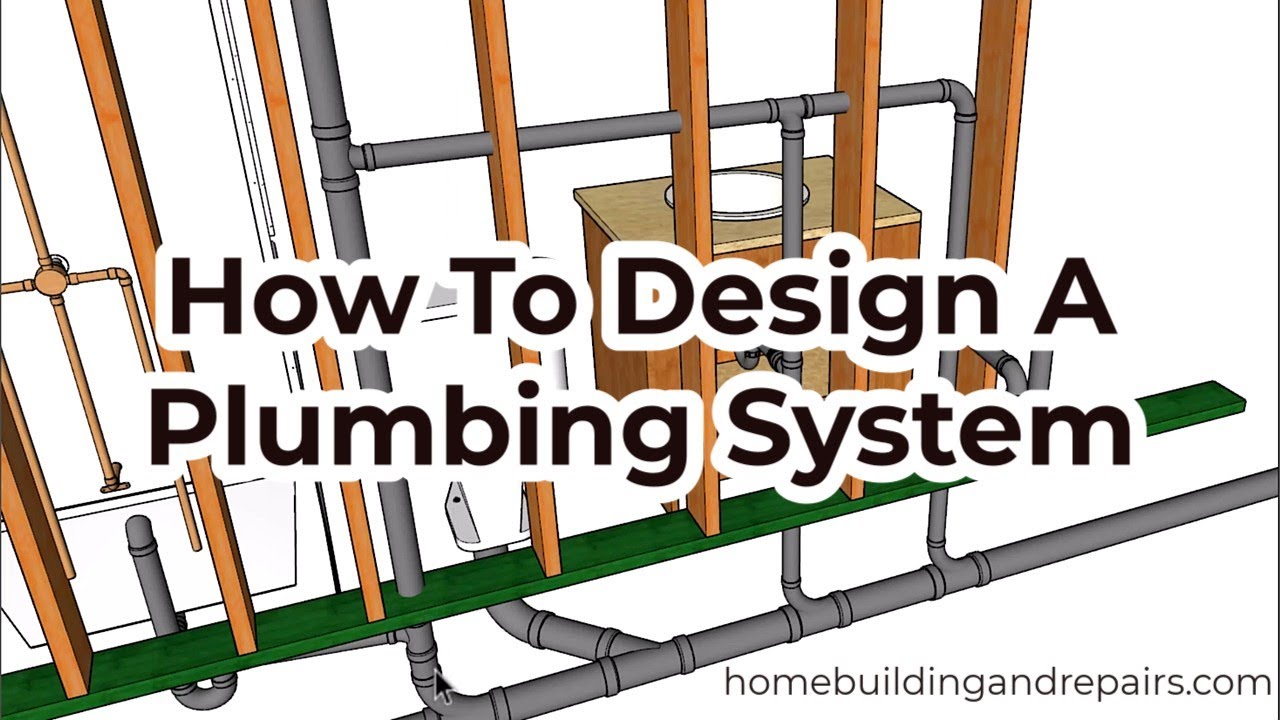 Plumbing Small House With Two Pro Drain And Vent (DWV) Layouts For Do It Yourselfer's