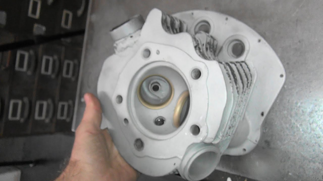 Посмотрите, какой хлам я покупаю на eBay: головка блока цилиндров Panhead с 5 ребрами, двигатель ...
