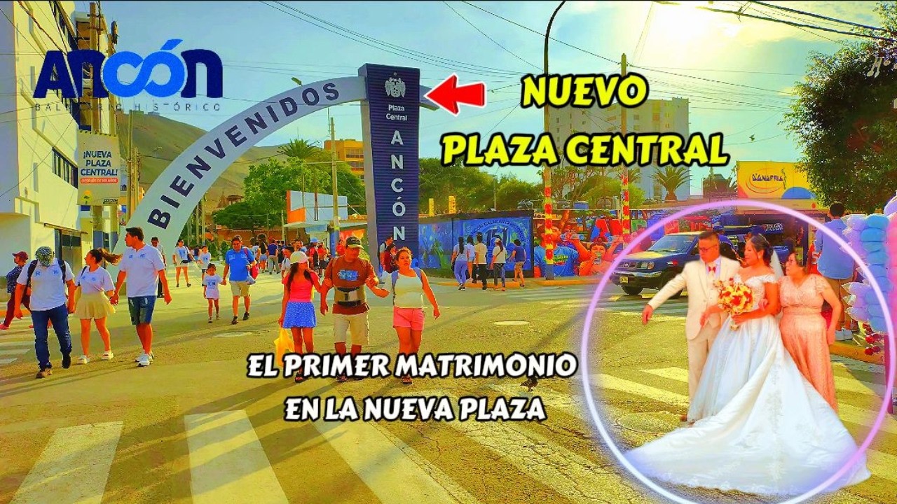As&iacute; es la Plaza Central de Ancon 2026 🇵🇪 | Luce Totalmente Nuevo y Renovado 