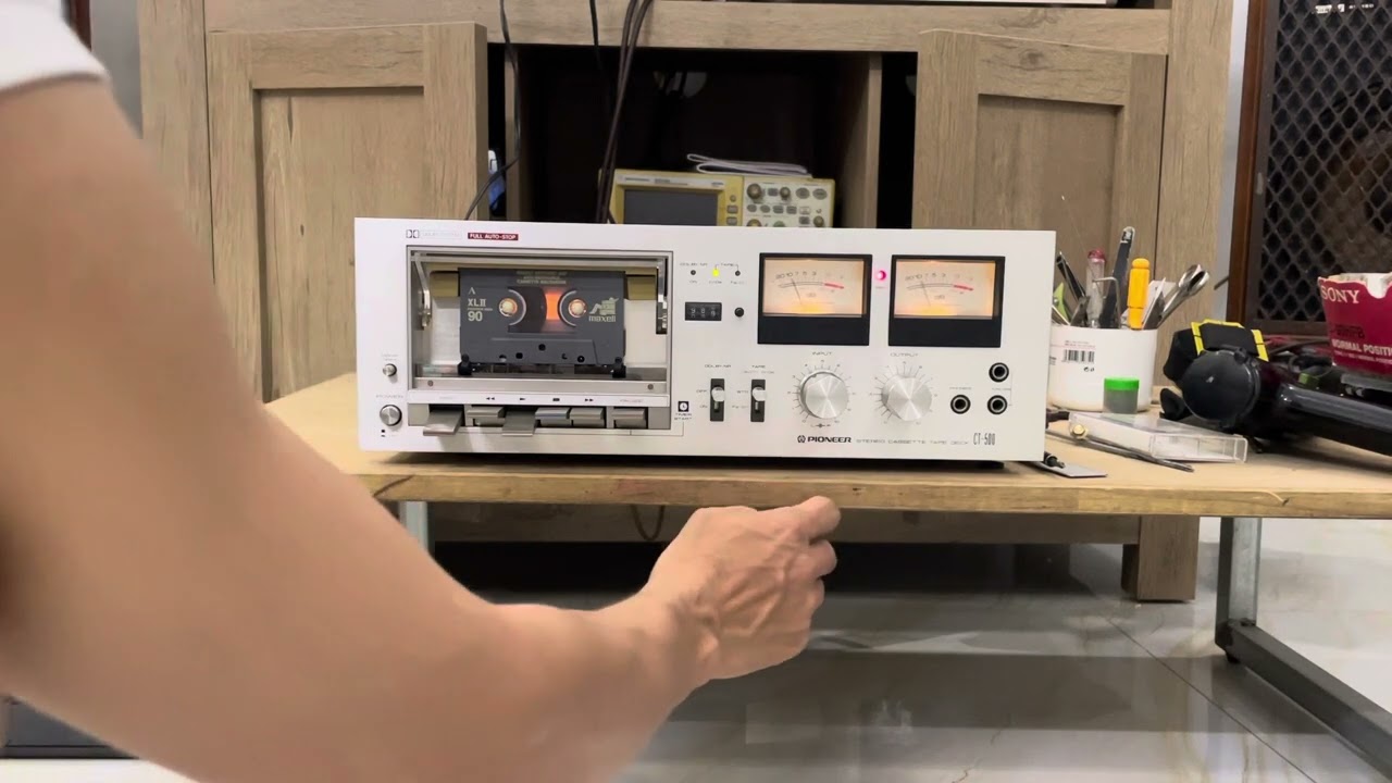 (giá đã bán) Tape pioneer ct-500 máy xuất sắc thâu phát hay  lh 0985149195