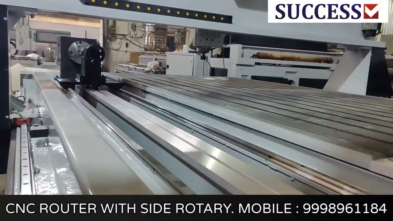 CNC ROUTER with Rotary attachment