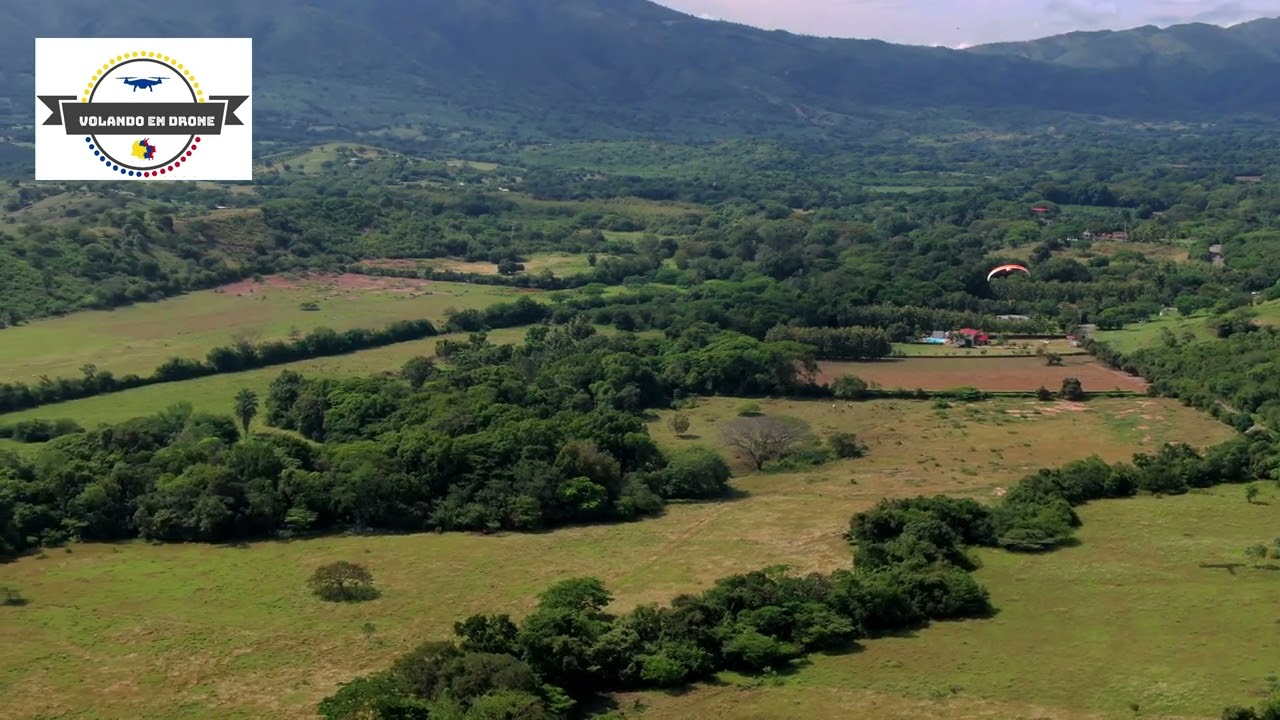 VOLANDO EN DRONE 4K - PARAPENTES EN TOCAIMA